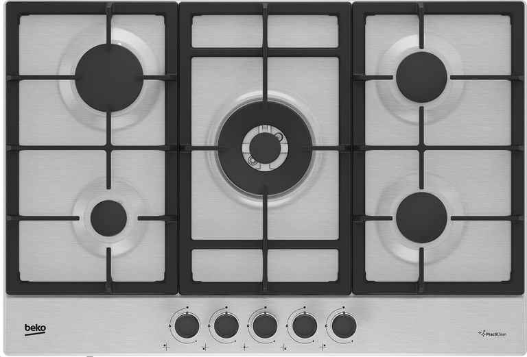 Beko HIAW75225SXE Acciaio inossidabile Da incasso 75 cm Gas 5 Fornello(i)_BEKO_0_big-image