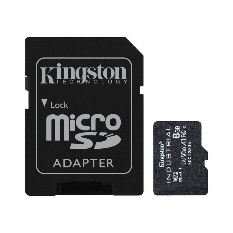 Kingston Technology Industrial 8 GB MicroSDHC UHS-I Classe 10_KINGSTON TECHNOLOGY_0_big-image