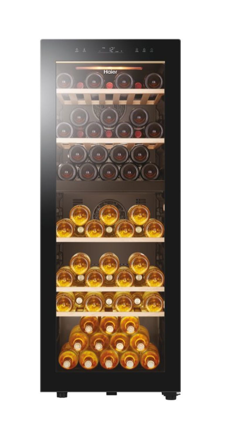 Haier Wine Bank 50 Serie 5 HWS79GDG Cantinetta vino con compressore Libera installazione Nero 79 bottiglia/bottiglie_HAIER_0_big-image