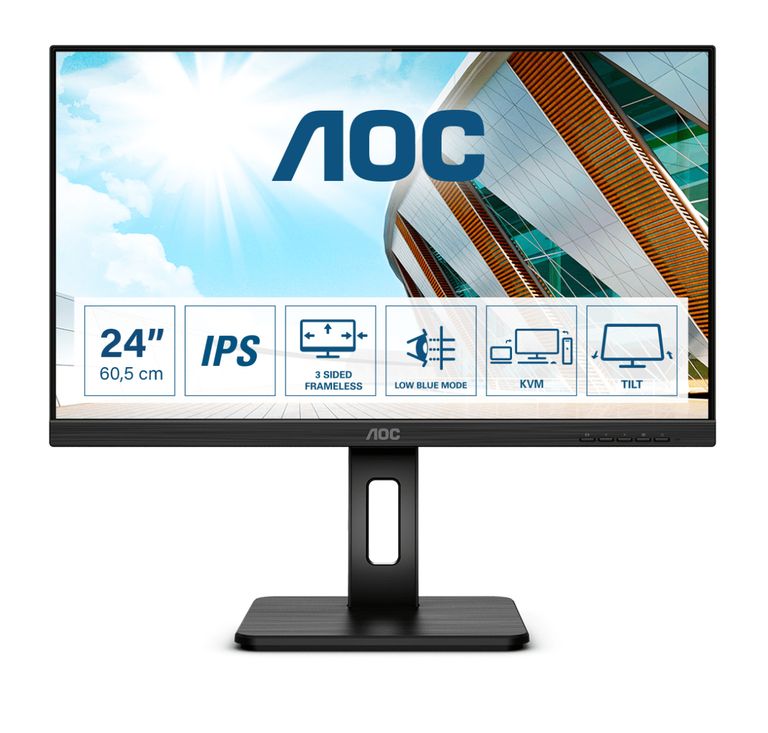 AOC P2 24P2C LED display 60,5 cm (23.8") 1920 x 1080 Pixel Full HD Nero_AOC_0_big-image