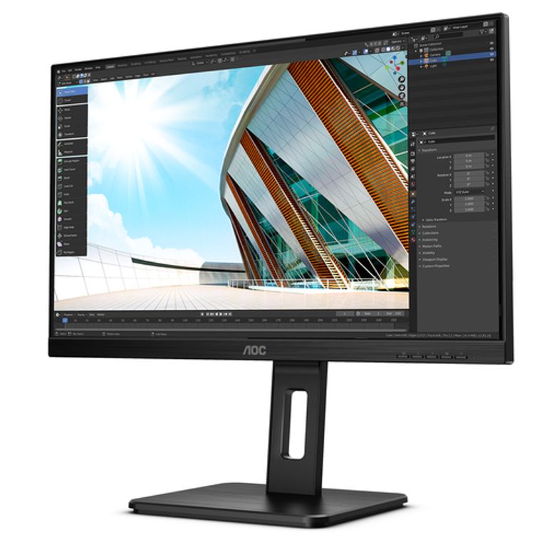 AOC P2 24P2C LED display 60,5 cm (23.8") 1920 x 1080 Pixel Full HD Nero_AOC_1_big-image