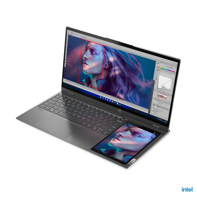 Lenovo ThinkBook Plus i7-12700H Computer portatile 43,9 cm (17.3") Touch screen 3K Intel® Core™ i7 32 GB LPDDR5-SDRAM 1000 GB SSD Wi-Fi 6E (802.11ax) Windows 11 Pro Grigio_LENOVO_0_big-image