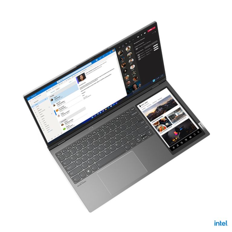 Lenovo ThinkBook Plus i7-12700H Computer portatile 43,9 cm (17.3") Touch screen 3K Intel® Core™ i7 32 GB LPDDR5-SDRAM 1000 GB SSD Wi-Fi 6E (802.11ax) Windows 11 Pro Grigio_LENOVO_4_big-image