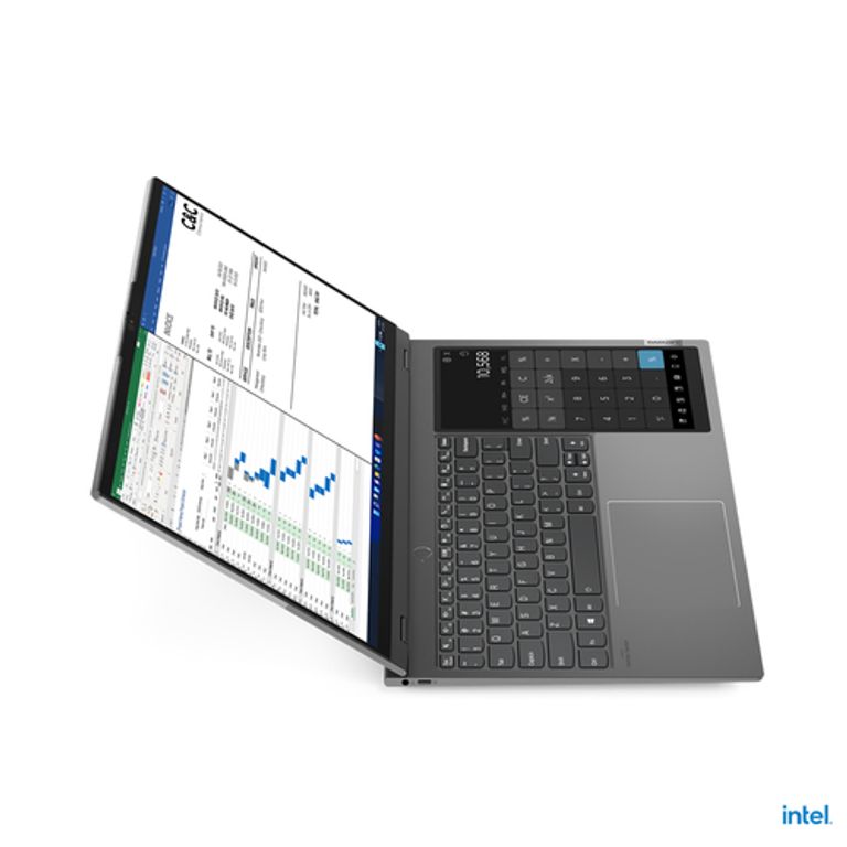 Lenovo ThinkBook Plus i7-12700H Computer portatile 43,9 cm (17.3") Touch screen 3K Intel® Core™ i7 32 GB LPDDR5-SDRAM 1000 GB SSD Wi-Fi 6E (802.11ax) Windows 11 Pro Grigio_LENOVO_8_big-image