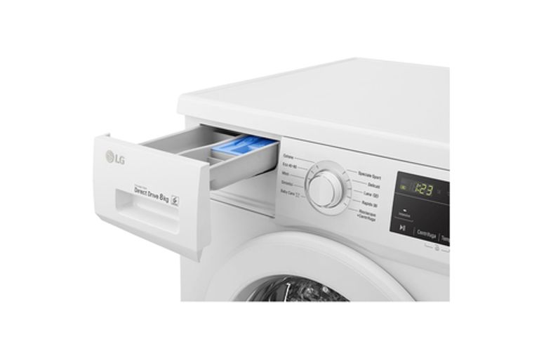 LG F4J3TN3WE Lavatrice Intelligente 8kg Vapore TurboWash 1400 Giri/min Carica frontale Classe D_LG_3_big-image