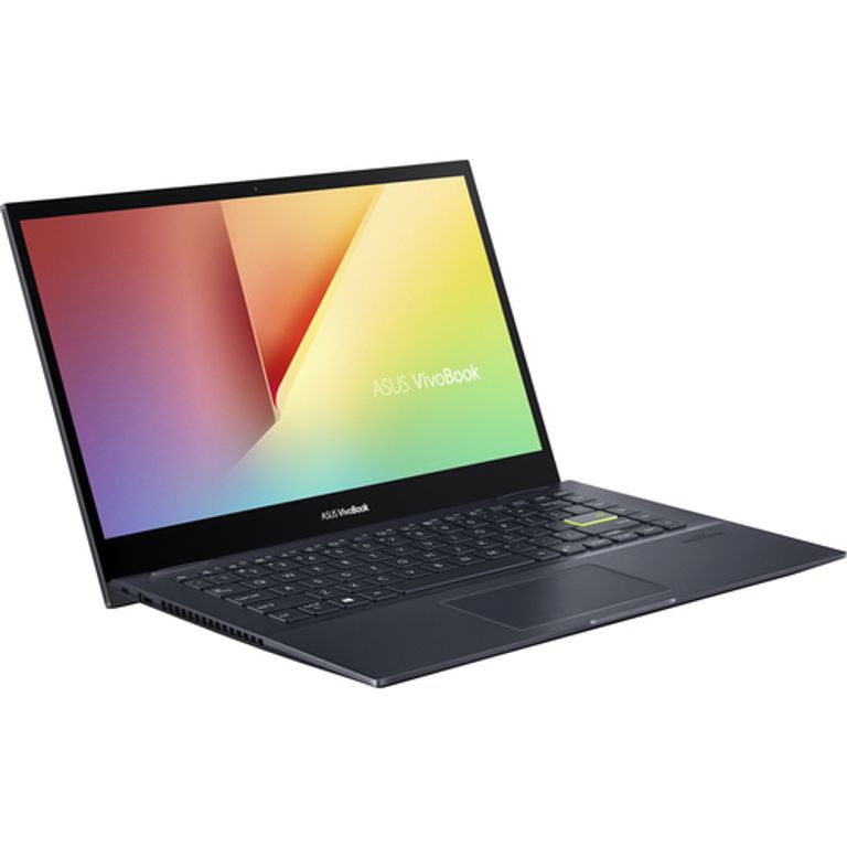 ASUS VivoBook Flip 14 TM420UA-EC041T 5500U Ibrido (2 in 1) 35,6 cm (14") Touch screen Full HD AMD Ryzen™ 5 8 GB DDR4-SDRAM 512 GB SSD Wi-Fi 6 (802.11ax) Windows 10 Home Nero_ASUS_1_big-image