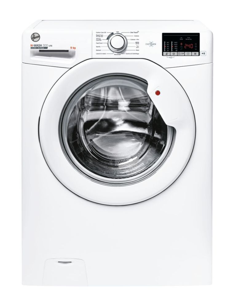 Hoover H-WASH 300 LITE H3W 492DE-11 lavatrice Caricamento frontale 9 kg 1400 Giri/min D Bianco_HOOVER_0_big-image
