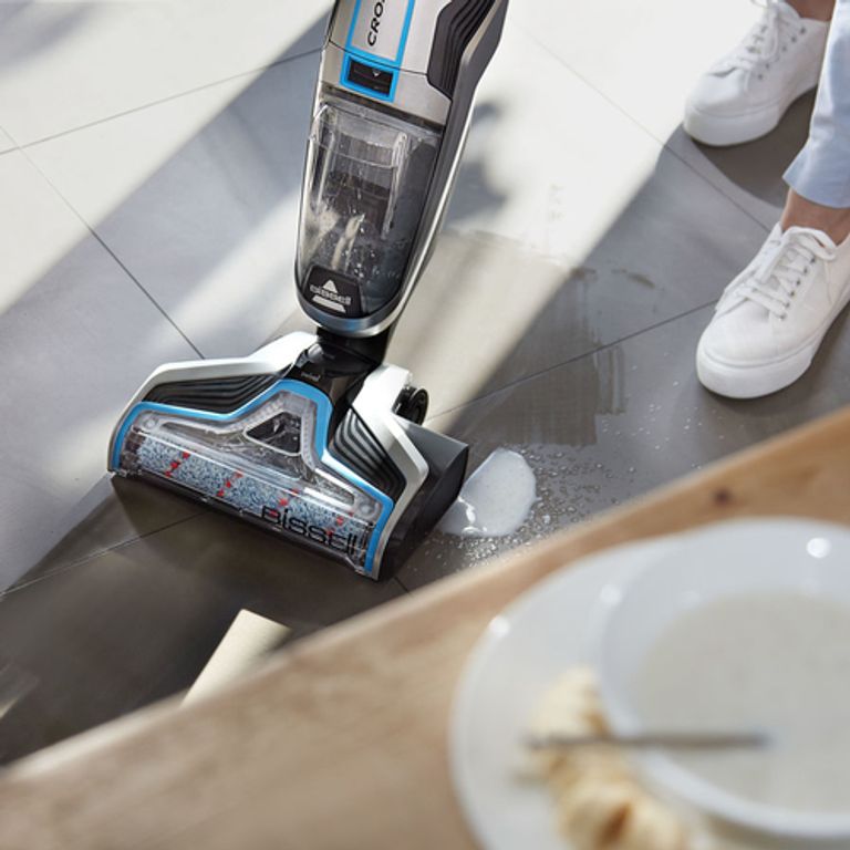 Bissell Crosswave Cordless Senza sacchetto Blu, Argento_BISSELL_1_big-image