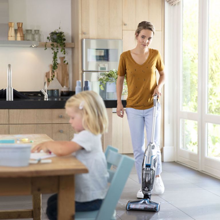 Bissell Crosswave Cordless Senza sacchetto Blu, Argento_BISSELL_4_big-image