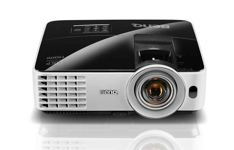 Benq MX631ST videoproiettore Proiettore a corto raggio 3200 ANSI lumen DLP XGA (1024x768) Compatibilità 3D Nero, Bianco_BENQ_0_big-image