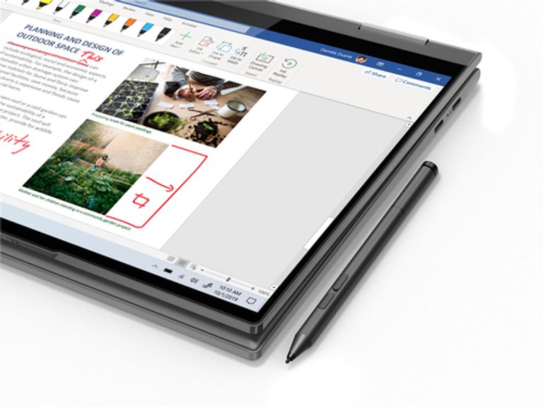 Lenovo Yoga 5G LPDDR4x-SDRAM Ibrido (2 in 1) 35,6 cm (14") 1920 x 1080 Pixel Touch screen Qualcomm Snapdragon 8 GB 512 GB SSD Wi-Fi 5 (802.11ac) Windows 10 Pro Grigio_LENOVO_7_big-image