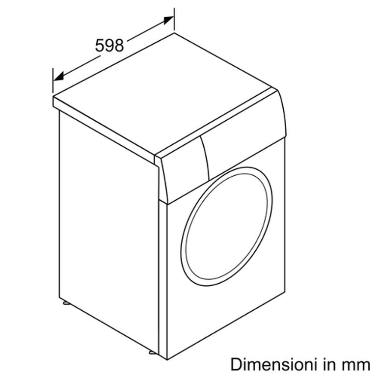 Bosch Serie 4 WAN24178IT lavatrice Caricamento frontale 8 kg 1200 Giri/min C Bianco_BOSCH_7_big-image