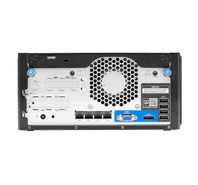 Hewlett Packard Enterprise ProLiant MicroServer Gen10+ (PERFMS-006) server Ultra Micro Tower Intel Xeon E 3,4 GHz 16 GB DDR4-SDRAM 180 W_HEWLETT PACKARD ENTERPRISE_2_big-image