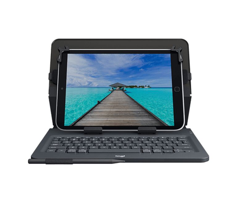 Logitech Universal Folio Cover iPad o Tablet con Tastiera Bluetooth Wireless, Per la maggior parte dei tablet da 9-10", iOS, ‎Android, Windows, ‎Italiano Qwerty, Nero_LOGITECH_21_big-image