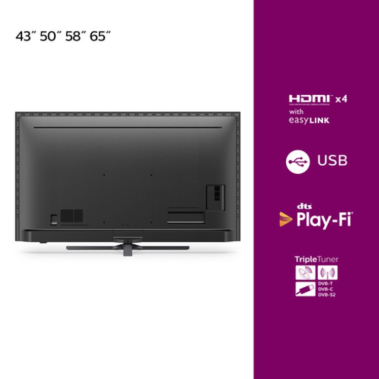 Philips Performance 58PUS8556 147,3 cm (58") 4K Ultra HD Smart TV Wi-Fi Antracite, Grigio_PHILIPS_7_big-image
