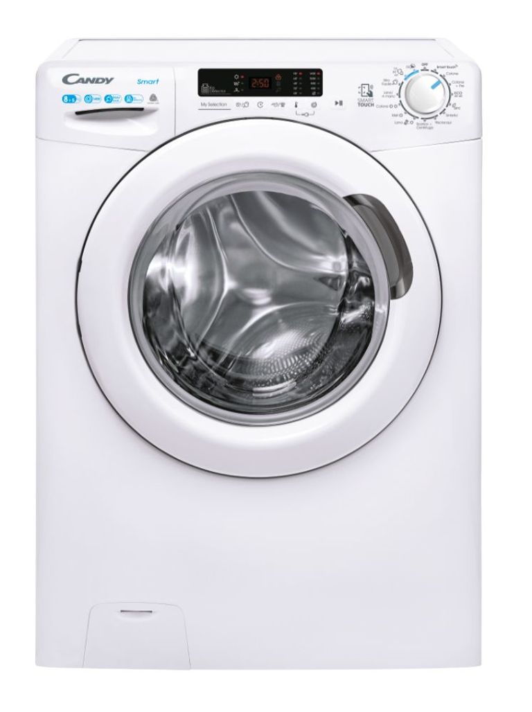 Candy Smart CSWS 4852DE/1-11 lavasciuga Libera installazione Caricamento frontale Bianco E_CANDY_0_big-image