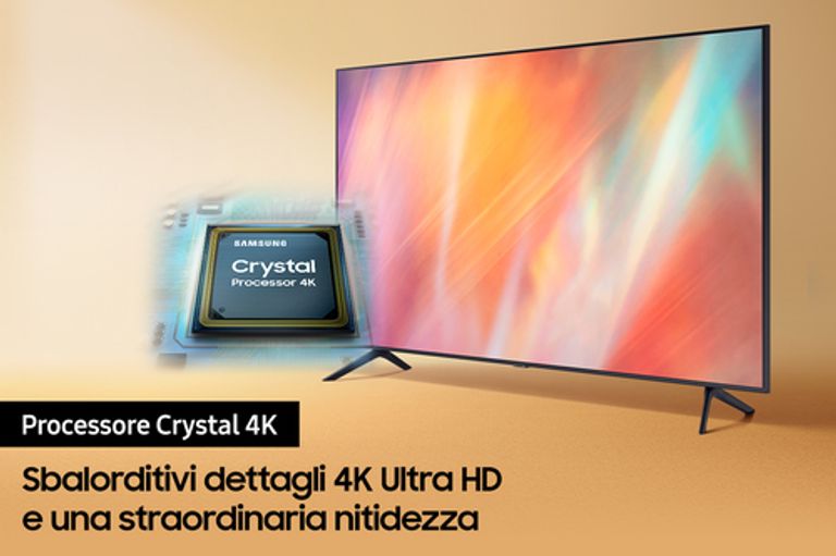 Samsung TV Crystal UHD 4K 50? UE50AU7170 Smart TV Wi-Fi Titan Gray 2021_SAMSUNG_14_big-image