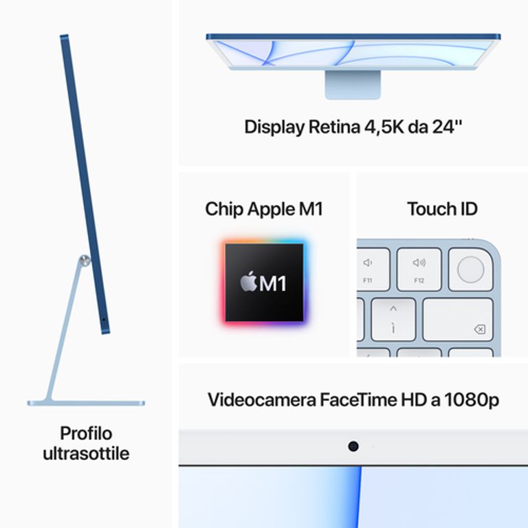 Apple iMac 24" con display Retina 4.5K (Chip M1 con GPU 8-core, 256GB SSD) - Blu (2021)_APPLE_5_big-image