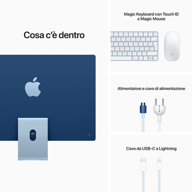 Apple iMac 24" con display Retina 4.5K (Chip M1 con GPU 8-core, 256GB SSD) - Blu (2021)_APPLE_8_big-image