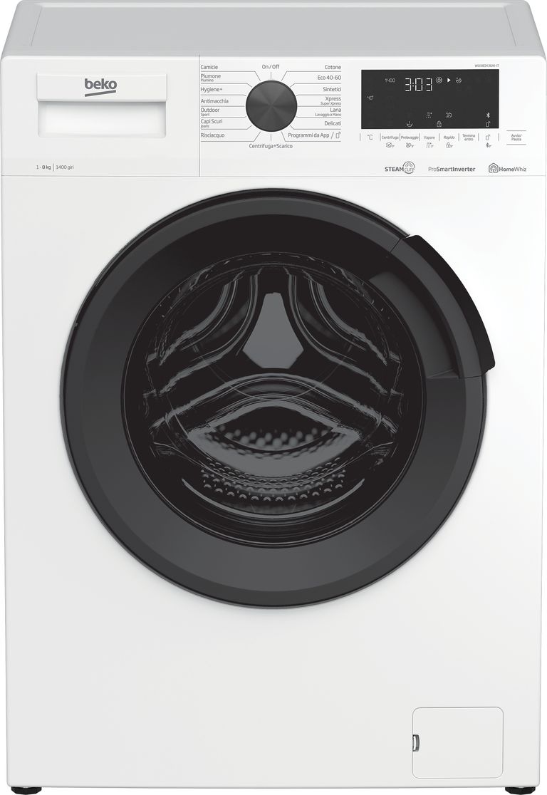 Beko Lavatrice a Vapore WUX81436AI-IT, 8 kg, 1400 giri/min_BEKO_0_big-image