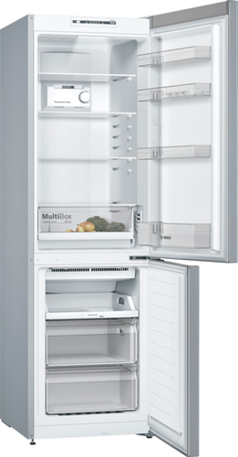Bosch Serie 2 KGN36NLEA frigorifero con congelatore Libera installazione 305 L E Acciaio inossidabile_BOSCH_2_big-image