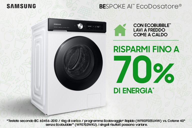 Samsung Lavatrice BESPOKE AI™ Ecodosatore 11Kg WW11BB744DGE_SAMSUNG_8_big-image