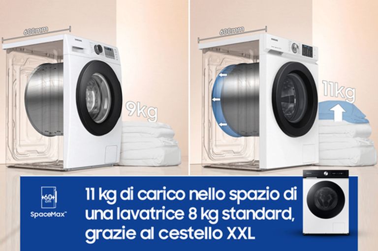Samsung Lavatrice BESPOKE AI™ Ecodosatore 11Kg WW11BB744DGE_SAMSUNG_11_big-image