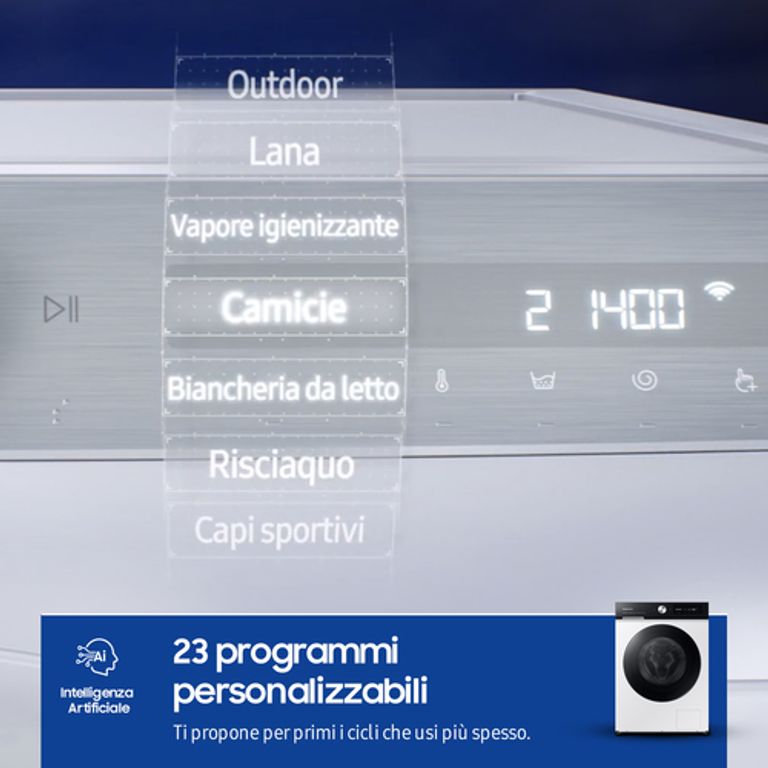 Samsung Lavatrice BESPOKE AI™ Ecodosatore 11Kg WW11BB744DGE_SAMSUNG_30_big-image