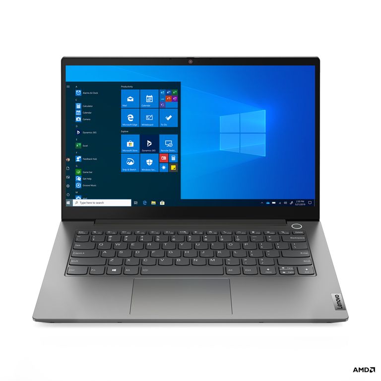 Lenovo ThinkBook 14 G2 Computer portatile 35,6 cm (14") Full HD AMD Ryzen™ 5 8 GB DDR4-SDRAM 256 GB SSD Wi-Fi 6 (802.11ax) Windows 10 Pro Grigio_LENOVO_0_big-image