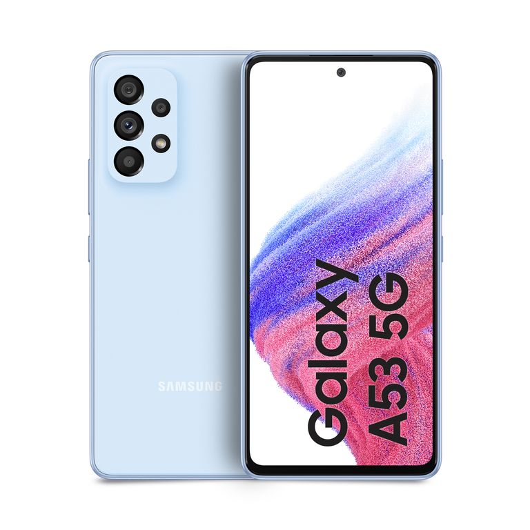 Samsung Galaxy A53 5G Display 6.5” FHD+ Super AMOLED Doppia SIM Android 12, RAM 6 GB, 128 GB, 5.000 mAh, Awesome Blue_SAMSUNG_0_big-image