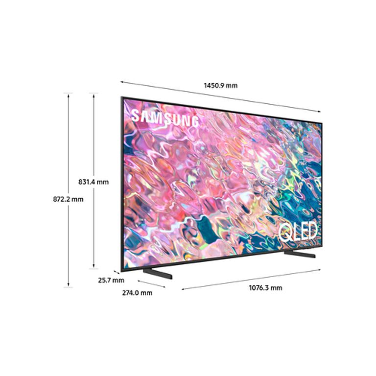 Samsung Series 6 TV QLED 4K 65? QE65Q60B Smart TV Wi-Fi Black 2022, Quantum HDR, Ultra sottile, Colori Ultra luminosi, Suono dinamico_SAMSUNG_16_big-image
