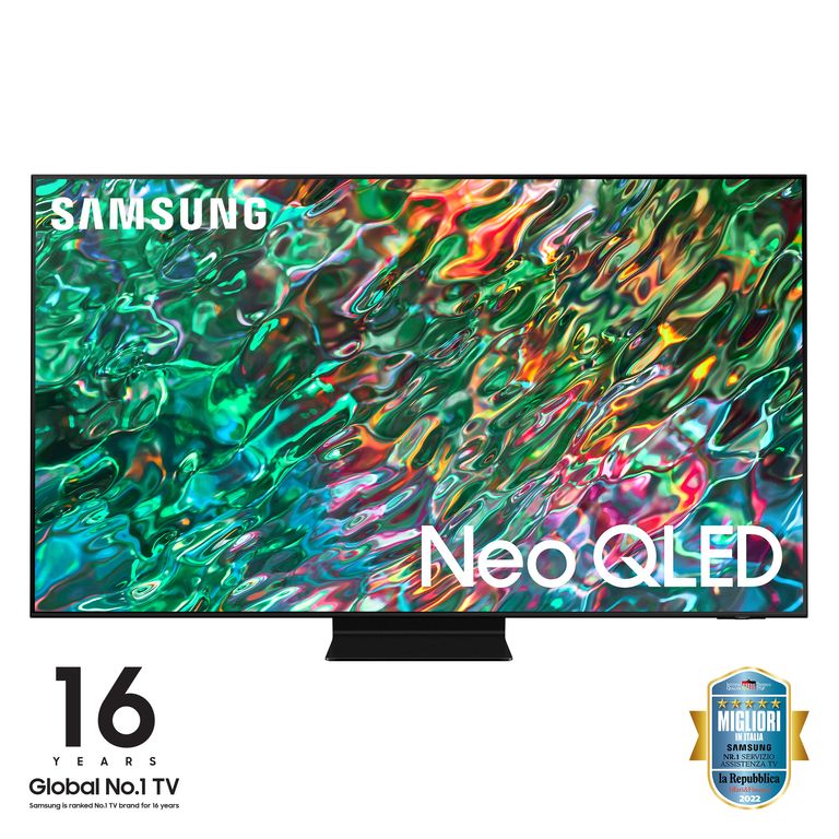 Samsung TV Neo QLED 4K 65” QE65QN90B Smart TV Wi-Fi Titan Black 2022, Mini LED, Processore Neo Quantum 4K, Quantum HDR, Gaming mode, Suono 3D_SAMSUNG_0_big-image