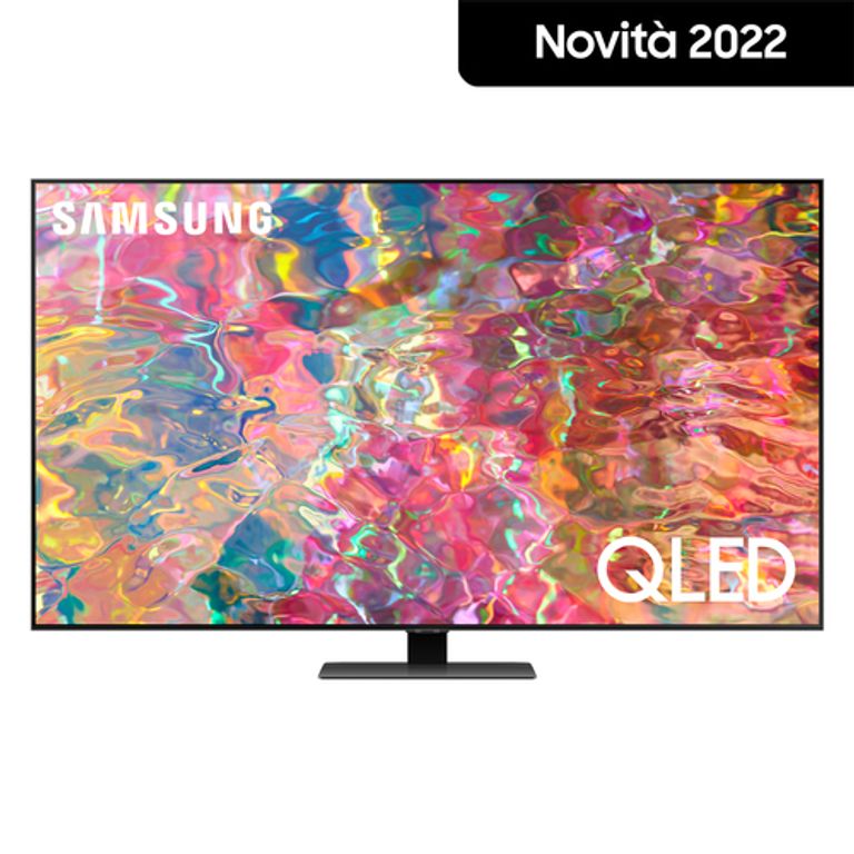 Samsung Series 8 TV QLED 4K 65” QE65Q80B Smart TV Wi-Fi Carbon Silver 2022, Processore Quantum 4K, Quantum HDR, Contrasti profondi, Suono 3D_SAMSUNG_12_big-image