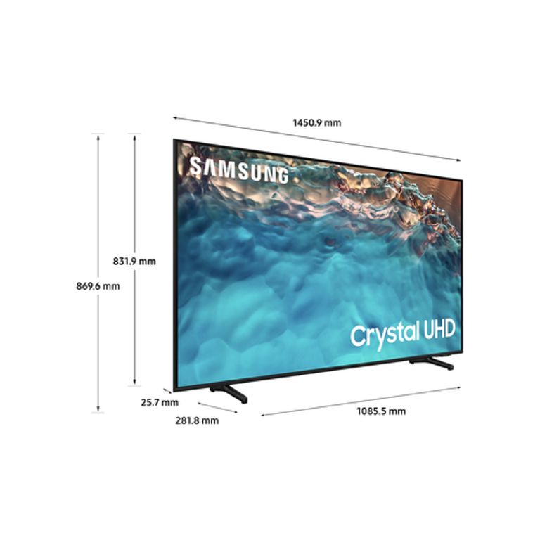 Samsung Series 8 TV Crystal UHD 4K 65” UE65BU8070 Smart TV Wi-Fi Black 2022, Processore Crystal 4K, HDR, Colori reali, Suono ottimizzato_SAMSUNG_3_big-image