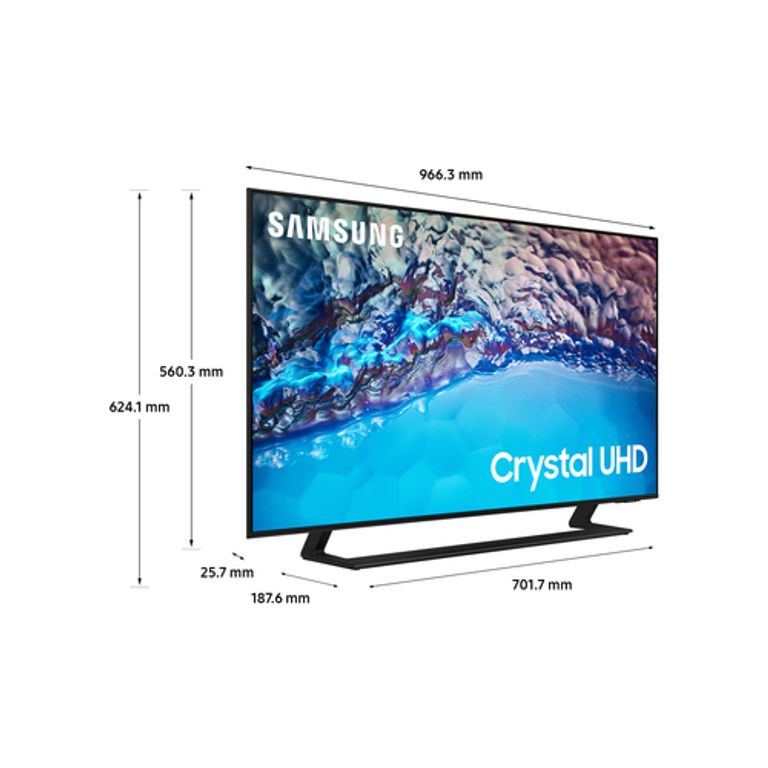 Samsung Series 8 TV Crystal UHD 4K 43? UE43BU8570 Smart TV Wi-Fi Black 2022, Ultra sottile, Colori reali, Gaming mode, Suono dinamico_SAMSUNG_3_big-image