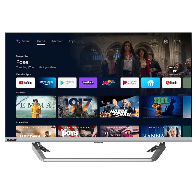 SABA SA32S77A11 TV 81,3 cm (32") HD Smart TV Wi-Fi Argento_SABA_0_big-image