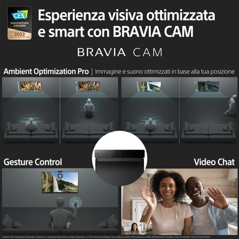 Sony BRAVIA, KD-75X81K, Smart Google TV, 75”, LED, 4K UHD, HDR, Perfect for Playstation, con BRAVIA CORE_SONY_5_big-image
