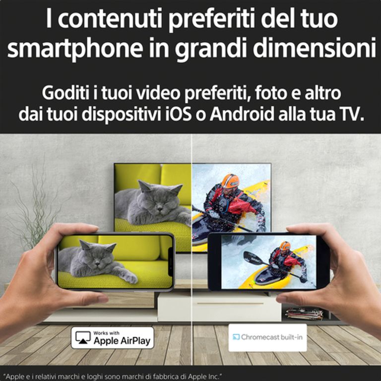 Sony BRAVIA, KD-75X81K, Smart Google TV, 75”, LED, 4K UHD, HDR, Perfect for Playstation, con BRAVIA CORE_SONY_4_big-image