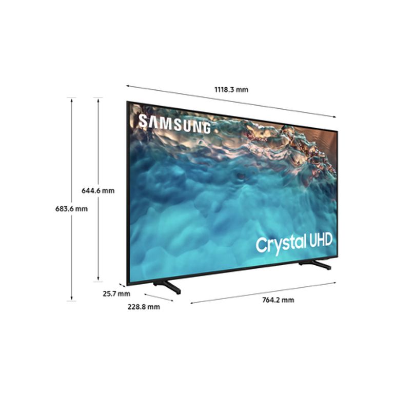 Samsung Series 8 TV Crystal UHD 4K 50? UE50BU8070 Smart TV Wi-Fi Black 2022, Processore Crystal 4K, HDR, Colori reali, Suono ottimizzato_SAMSUNG_6_big-image