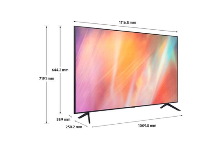 Samsung TV Crystal UHD 4K 50? UE50AU7170 Smart TV Wi-Fi Titan Gray 2021_SAMSUNG_4_big-image