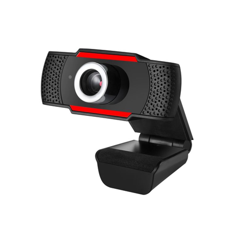 Adesso CyberTrack H3 webcam 1,3 MP 1280 x 720 Pixel USB 2.0 Nero, Rosso_ADESSO_1_big-image