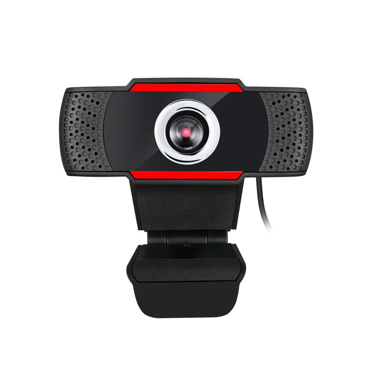 Adesso CyberTrack H3 webcam 1,3 MP 1280 x 720 Pixel USB 2.0 Nero, Rosso_ADESSO_0_big-image