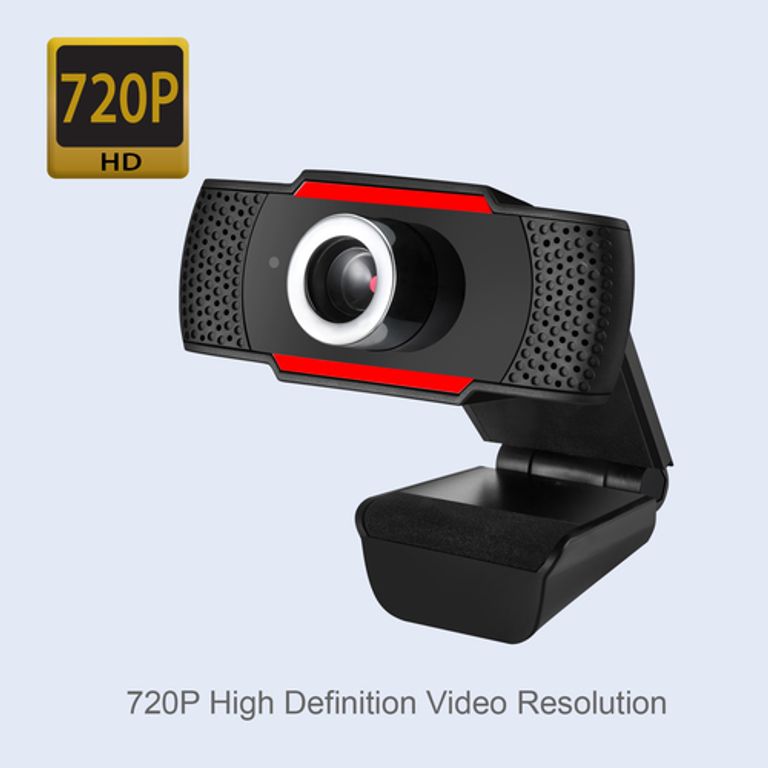 Adesso CyberTrack H3 webcam 1,3 MP 1280 x 720 Pixel USB 2.0 Nero, Rosso_ADESSO_7_big-image