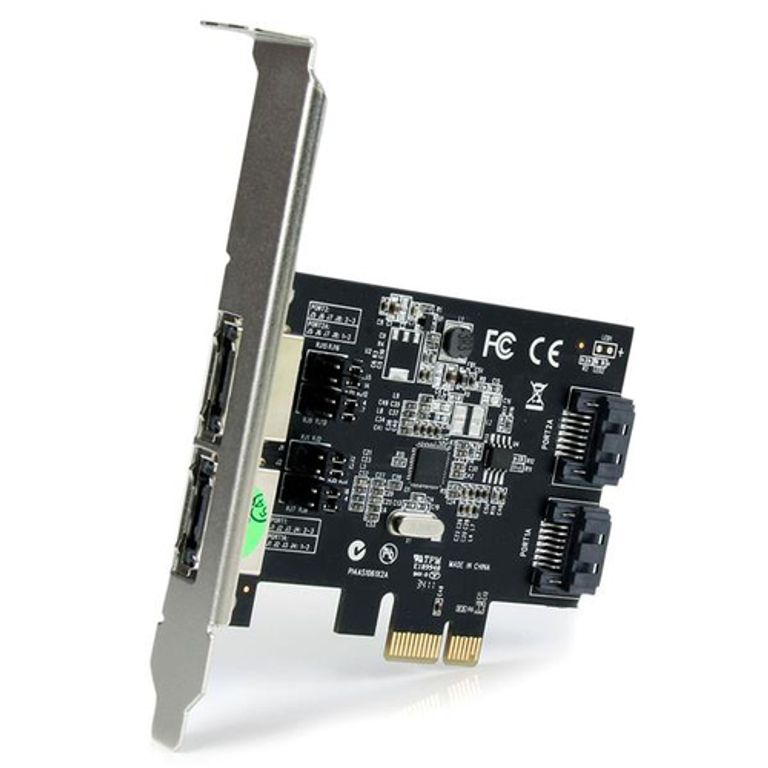 StarTech.com Scheda controller PCI Express SATA 6 Gbps eSATA 2 porte - Scheda PCIe SATA III a due porte - 2 int/2 est_STARTECH.COM_1_big-image