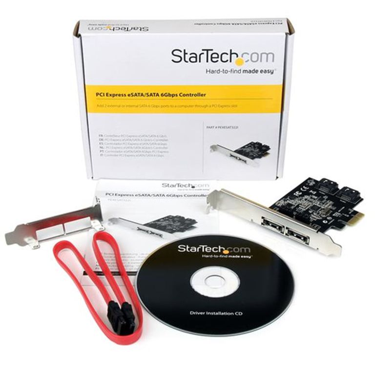 StarTech.com Scheda controller PCI Express SATA 6 Gbps eSATA 2 porte - Scheda PCIe SATA III a due porte - 2 int/2 est_STARTECH.COM_4_big-image