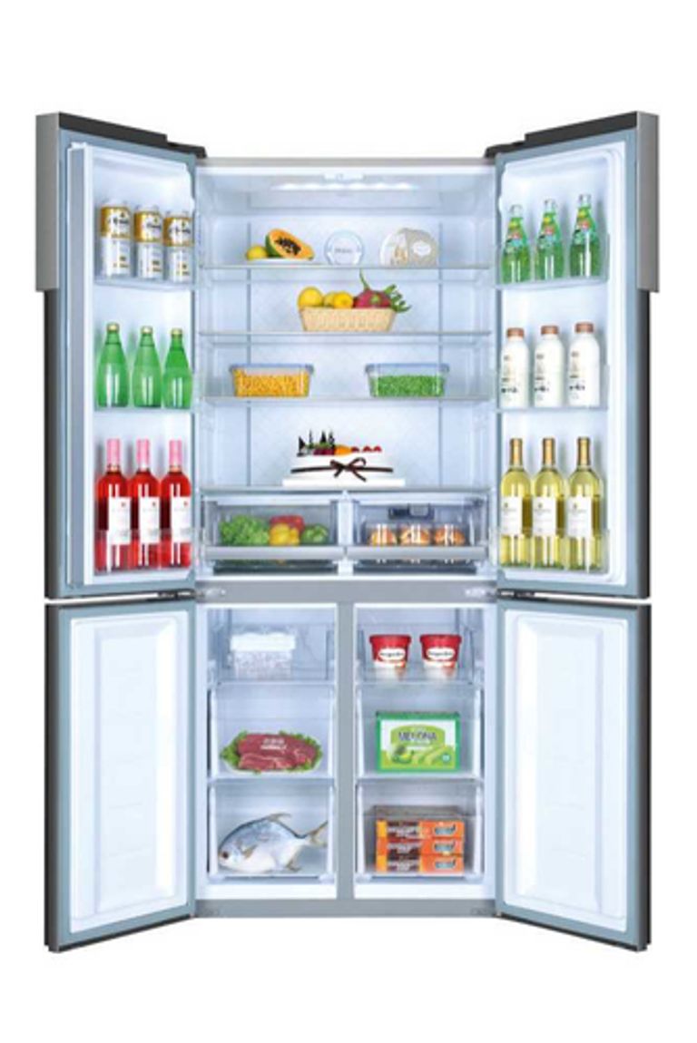 Haier Cube 83 Serie 5 HTF-452DM7 frigorifero multi-door Libera installazione 468 L F Acciaio inossidabile_HAIER_2_big-image
