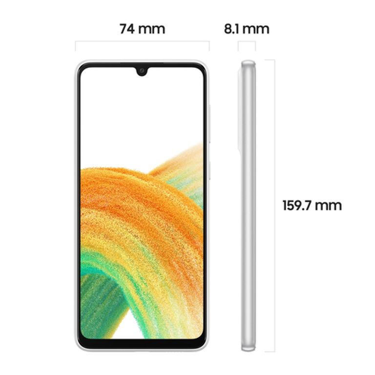 Samsung Galaxy A33 5G Display 6.4” FHD+ Super AMOLED Doppia SIM Android 12, RAM 6 GB, 128 GB, 5.000 mAh, Awesome White_SAMSUNG_6_big-image