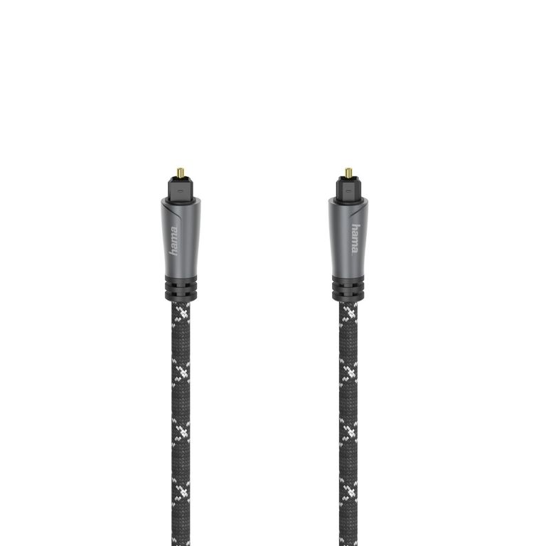 Hama Cavo fibra ottica TOSLINK ODT, 1,5 metri, connettori dorati, TPE, spine metallo_HAMA_0_big-image