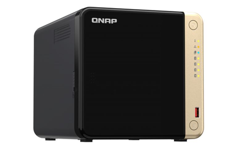 QNAP TS-464-4G server NAS e di archiviazione Tower Collegamento ethernet LAN Nero_QNAP_1_big-image