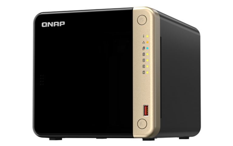 QNAP TS-464-4G server NAS e di archiviazione Tower Collegamento ethernet LAN Nero_QNAP_2_big-image